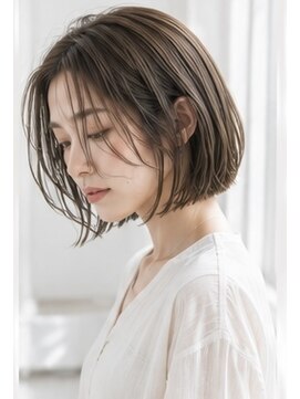 ヘアーリゾートガーデン 浅草 蔵前店(Hair Resort Garden) 浅草/蔵前/浅草橋/大人ボブ/レイヤーボブ/アッシュカラー