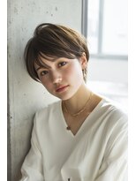 クート(ku-to+)&nbsp;センターパート大人かわいいショート