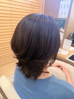 ハイレート 坂戸店(Hairate)&nbsp;大人ウルフ×ラベンダーグレージュ