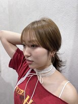 アイニティ 緑地公園(Inity)&nbsp;顔まわりカット×ブリーチなし透明感カラー