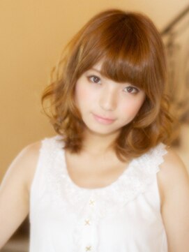 ロータス(Lotus) 【LOTUS】大人可愛いゆるふわミディ