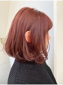 *モテ色ピンクオレンジブラウン