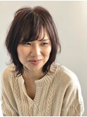 《動きをプラスしたnewウルフスタイル》