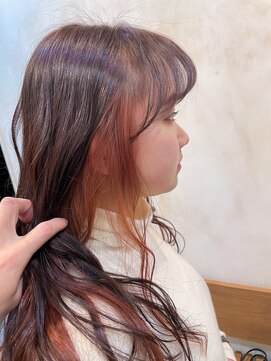 フロー(Flow) コーラルピンクカラーインナーカラー【岩本大樹】