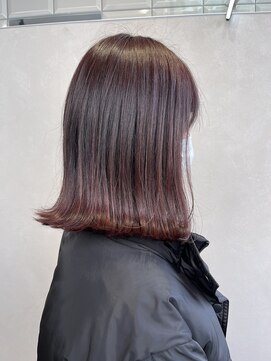 リリー(Lilley) 【lilley 高田彩乃】切りっぱなし☆外ハネロブヘア(福岡/天神)