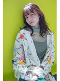 【MAULOA】ほつれウェーブ×シースルーバング