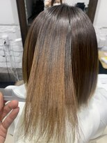 アルコイリスバイドールヘアー(ARCOIRIS by Dollhair)&nbsp;ショートマッシュ暖色系カラーぱっつんボブミニボブ髪質改善大阪