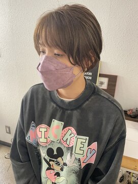 ヘアアンドスペース ベロン(hair&space velon) ショートボブ