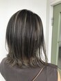 ヘアー スペース オフ(Hair Space Off) 細めのハイライトで立体感を