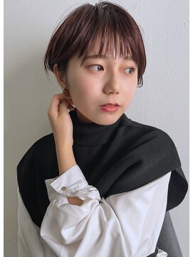 イースエモーション(ease et motion) 【ease et motion】マッシュショート ピンクベージュ