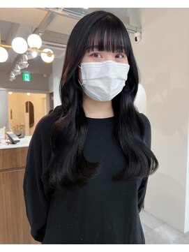 ボタン ハカタ(VOTAN hakata) 【votan hakata  柿本真優】前髪ぱっつんでも韓国ヘア（博多）