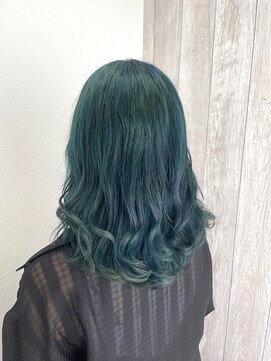 シエル 立川店(CIEL) 【CIEL×久光】ケアブリーチで作るエメラルドブルー