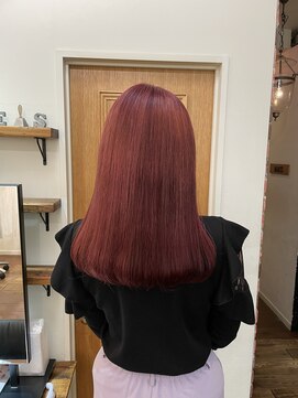 メイクス 表参道(MAKE'S omotesando) ピンクベージュ/ケアブリーチ/髪質改善【江畠】