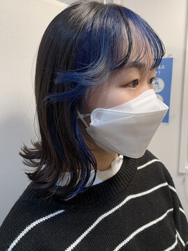 アンカーデイズ(Anchor Days) フェイスフレーミング/アッシュブラック/アースカラー