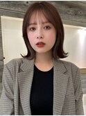 顔周りカット外ハネボブ【肥田亜沙美】