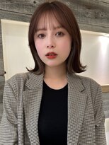 顔周りカット外ハネボブ【肥田亜沙美】