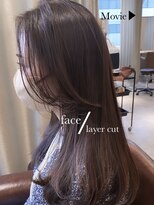 アンス 大阪梅田(ANs.)&nbsp;20代 30代 40代 ゆる巻きロング モテ髪 ダークアッシュ 髪質改善