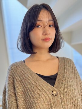 コート 表参道(Cote) 大人ガーリーチョコレート小顔カット韓国ボブモード