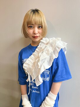 タロ(TALO) 【TALO】ボブとシャギーな顔まわりデザイン