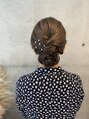 ボニー(Bonnie) ヘアセット/シニヨン/結婚式/パーティーヘア/お呼ばれヘア