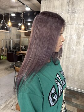ヘアカロン 熊本本店(Hair CALON) パープル/ブリーチ/韓国