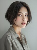 アルトリスト(Altruist Aging×HAIR&SPA) ☆オリーブグレーココアベージュ小顔クラゲヘアー/黒髪/髪質改善