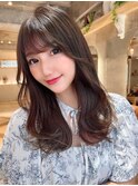 髪質改善/インナーカラー/前髪カット/韓国/ダブルカラー
