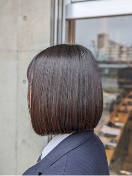 オーガニック リブ 川越(organic+live) 10代20代  小顔切りっぱなしボブ