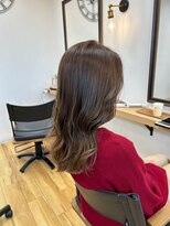 モーラ 鳳店(MOLLA)&nbsp;ミックス巻き　ロング　韓国風ロング