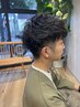 カット＋スペインカール＋頭浸浴orトリートメント　16500円→12100円