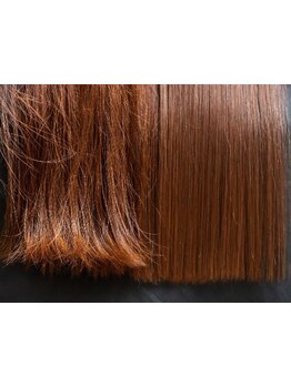 髪の悩みは人それぞれ。髪質やクセを見極め、あなたに合った施術をご提案！あなたのなりたいを叶えます◎