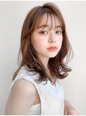 美髪ワンカールこなれヘアナチュラルカール艶感#251f0213