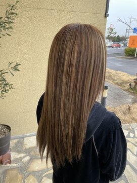 アフェクテュー 春日店(affectueux) ハイライトカラー