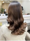 銀座店1番人気メニュー「韓国風コテ巻き風パーマ」