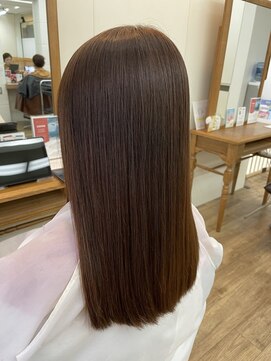 アメリ(Ameri) -Ameri-藤川☆素髪ストレート【浜町/ショート/ボブ/髪質改善】