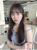 前髪カットサイドバングワイドバングフルバング前髪おくれ毛