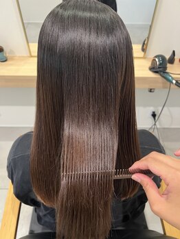 ウヌ(unu)の写真/ひとりひとりの髪質に合わせた薬剤設定