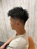 【メンズ限定】カット＋デザイン眉カット＋最新頭皮洗浄スパ　￥5900