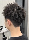 スパイキーショート/メンズパーマ/ピンパーマ/メンズカット