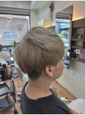 ハイトーン/シースルーカラー/メンズヘア