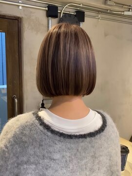 プラグ ヘアーデザイン 大名店(PLUG hair design) 白髪ぼかし