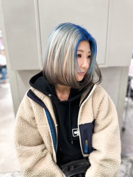 キオク(KIOX) 水色カラー/ブルーカラー/ハイトーンカラー/ブリーチカラー