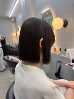 ロンドポレール 北千住(Lond polaire)&nbsp;グランマッシュ/暗めカラー/ショート/ボブ/前髪/髪質改善/北千住