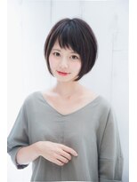 セイドット オモテサンドウ(Say. omotesando)&nbsp;Say.ショートショートボブ丸みショートヘーゼルグレージュ表参道