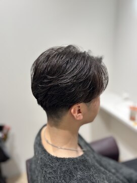 ルイマダーナ 栄店(LOUIMADNA) メンズやりすぎない毛流れパーマ【ニム】