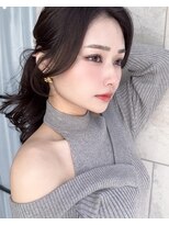 キティー サカエ(kiti SAKAE)&nbsp;グレージュ/レイヤーカット/ハッシュカット/オリーブベージュ/栄