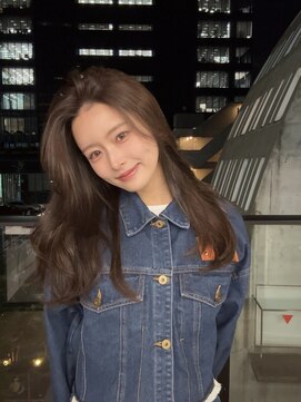 ブラン(Blanc Aoyama) レイヤーカット/顔まわりカット/ブリーチなし/ボブ/ミディアム