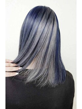 美容室 ハルミ ヘア リゾート 川口店(Harumi Hair Resort) 前髪/アンブレラカラー/こなれミディ/イメチェン/ウェーブパーマ