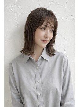 ビオス ヘア(bios hair)の写真/縮毛矯正と同日に白髪染めOK!髪のダメージ気になる方に、普段のお手入れも相談OK☆