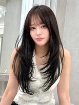 マウル トーキョー 銀座(MAEUL TOKYO)&nbsp;MAEUL 【銀座】丸型似合わせ前髪　ワンホンレイヤー